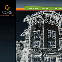 Core Architecture - Website and logo