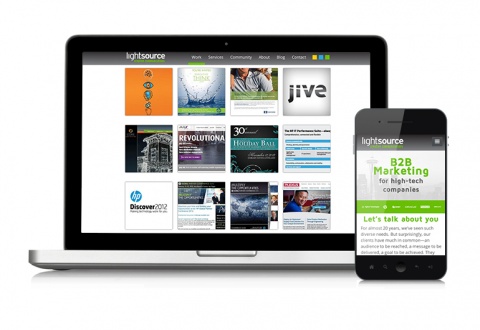 Lightsource Website and Mobile